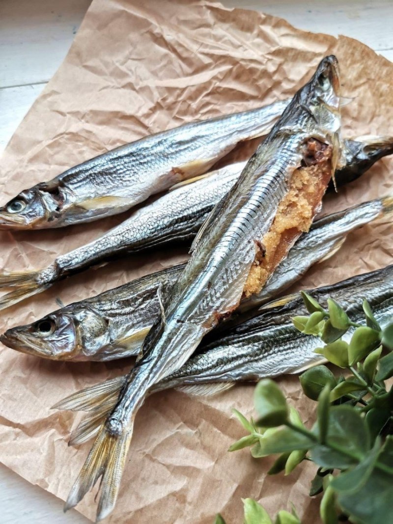 Корюшка с икрой