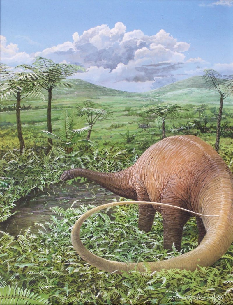 Jurassic World Evolution Брахиозавр