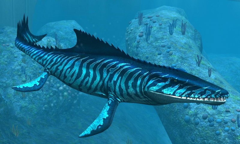 Динозавры морские Мозазавр