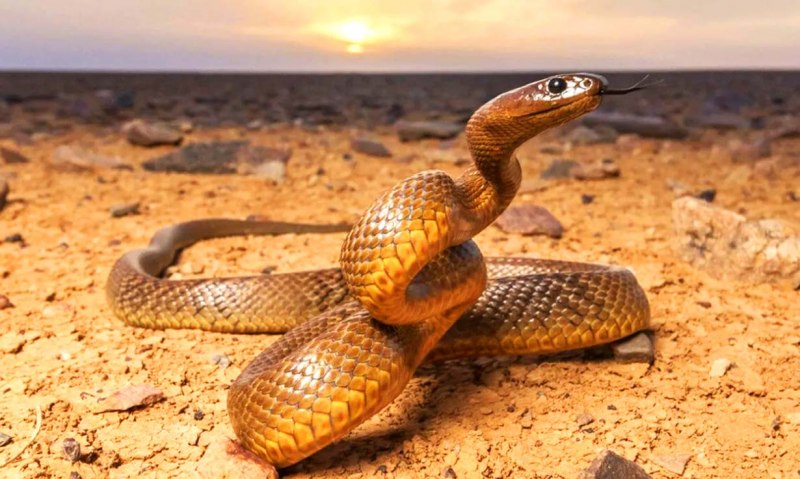Тайпан маккоя змея (72 фото)