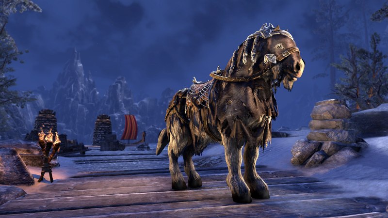 TESO ездовые питомцы