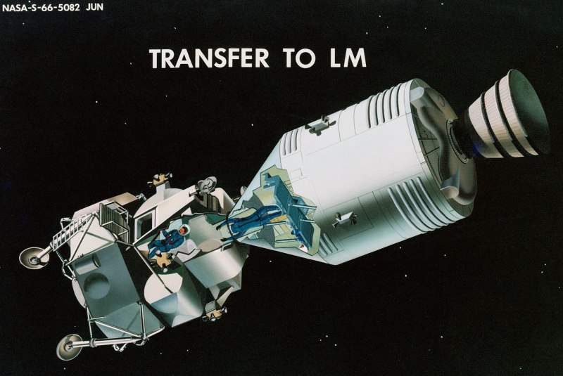 Apollo 11 American Lunar Command Module