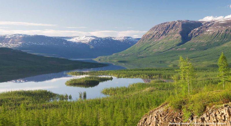Озеро Дюпкун Красноярский край