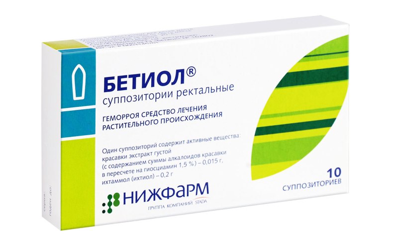 Анестезол супп рект 10