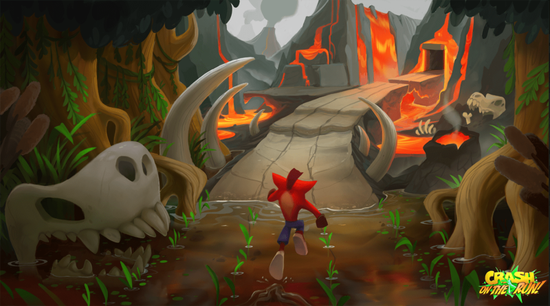 Крэш Concept Art