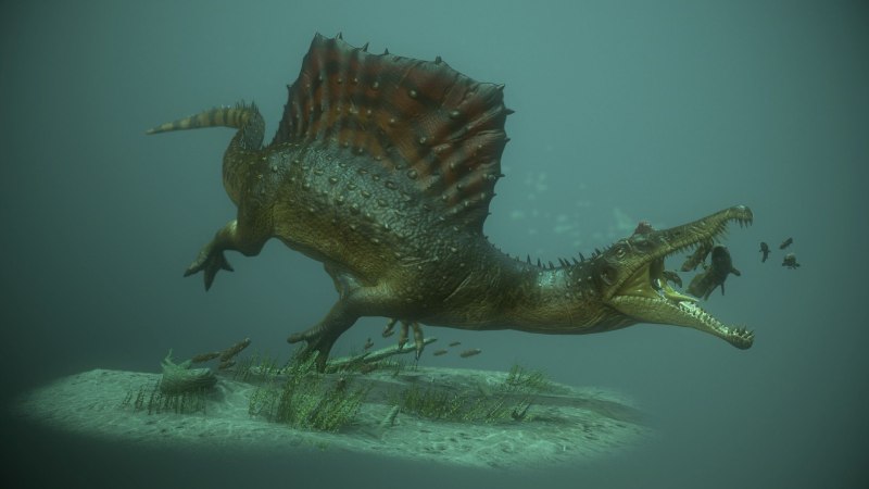 Морской Спинозавр