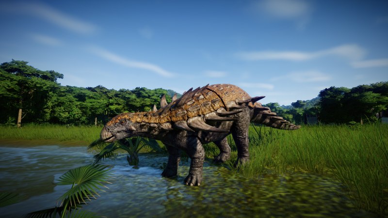 Jurassic World Evolution Полакант