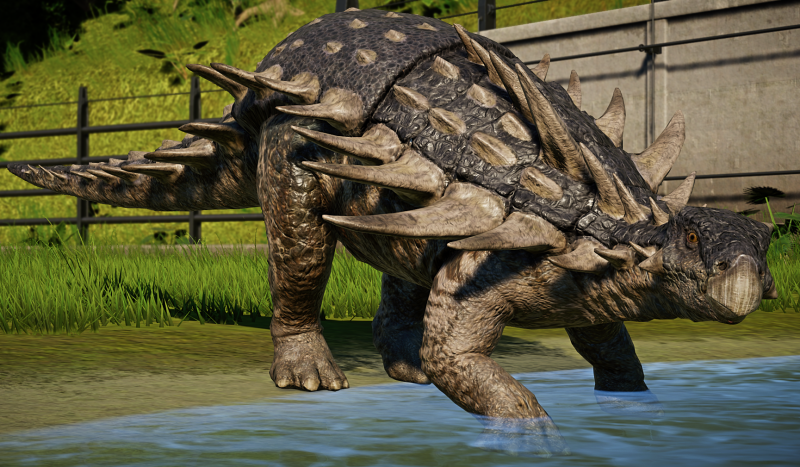 Jurassic World Evolution Полакант