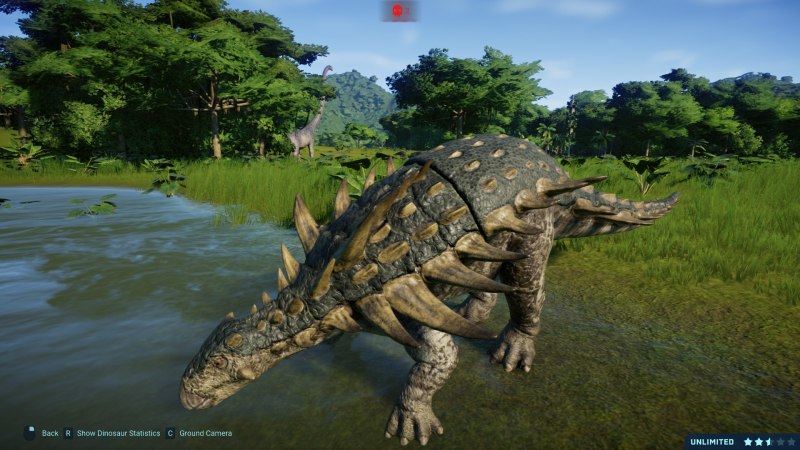 Jurassic World Evolution Полакант