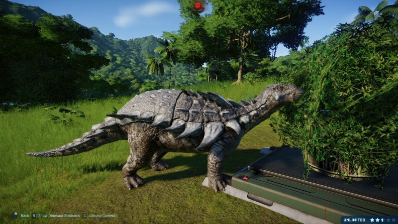 Jurassic World Evolution Полакант