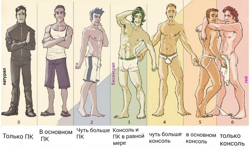 Альфред Кинси шкала гетеросексуальности