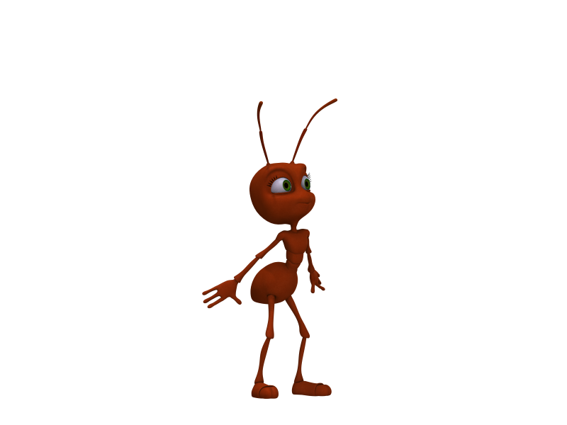 Муравей из мультика
