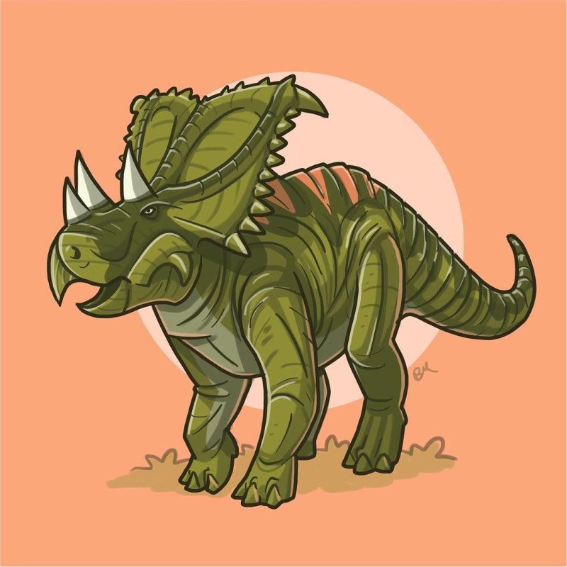 Chasmosaurus динозавр