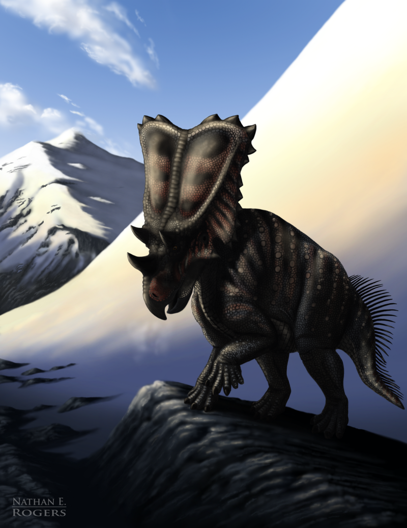 Chasmosaurus динозавр