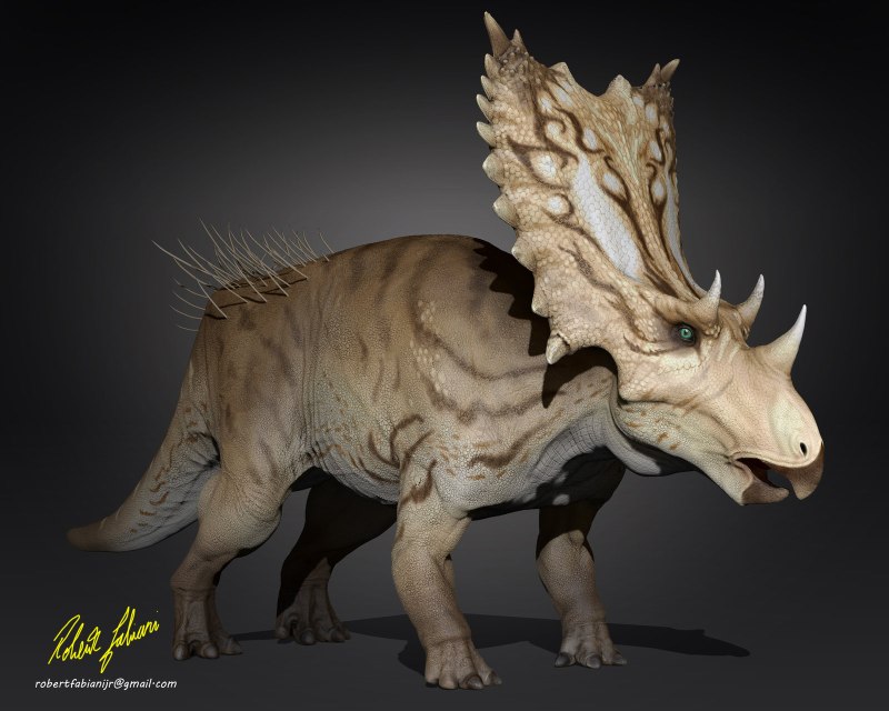 Chasmosaurus динозавр