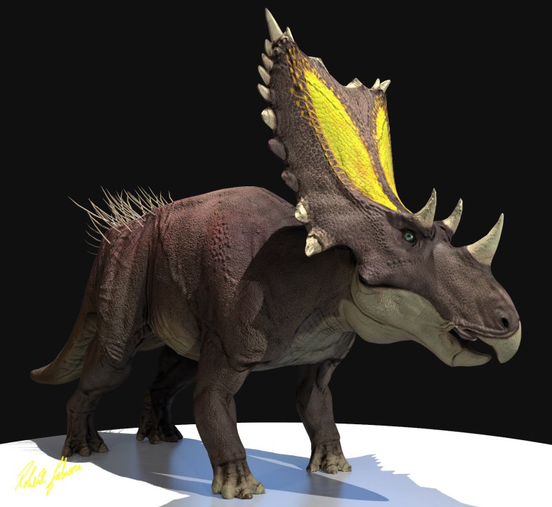 Chasmosaurus динозавр