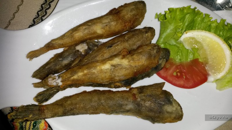 Бычок Черноморский жареный