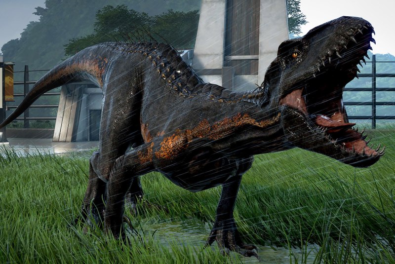 Jurassic World Evolution Индораптор