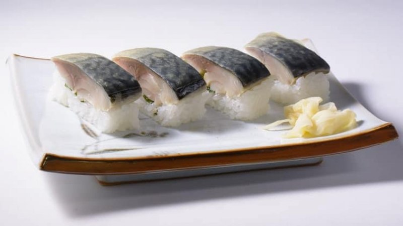 Сасими скумбрия
