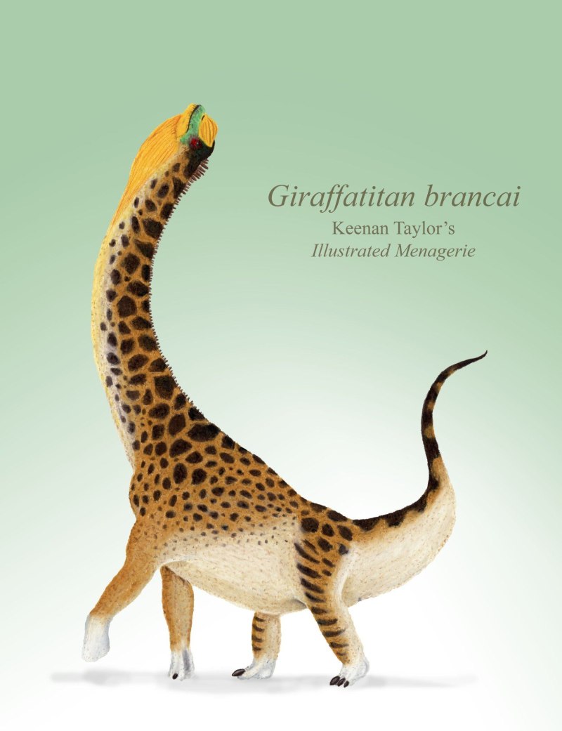 Giraffatitan brancai рост
