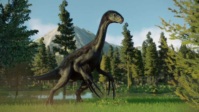 Теризинозавр Jurassic World Evolution 2