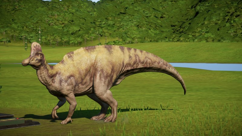 Jurassic World Evolution Коритозавр