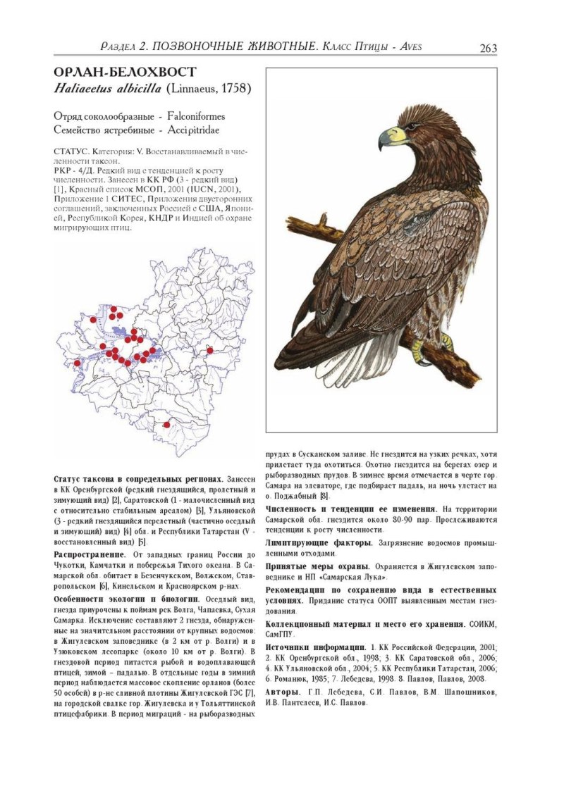 Животное из красной книги Самарской области