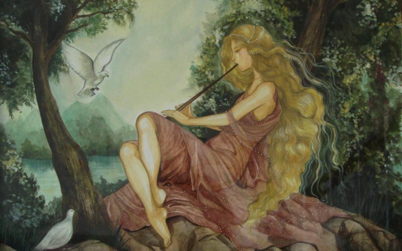 Rebecca Guay иллюстрации картина мифология