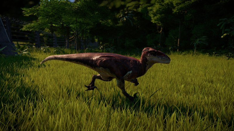 Jurassic World Evolution Дейноних