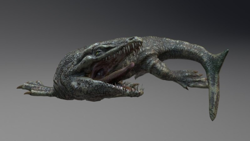 Dakosaurus 3d