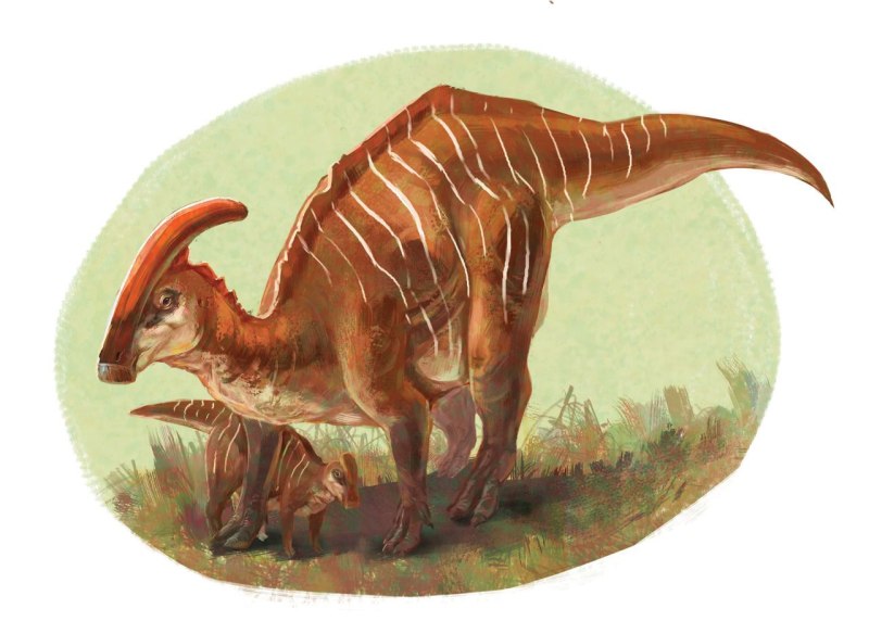 Паразауролоф (Parasaurolophus)