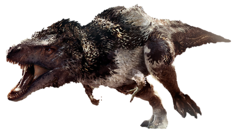 Tyrannosaurus Rex с перьями