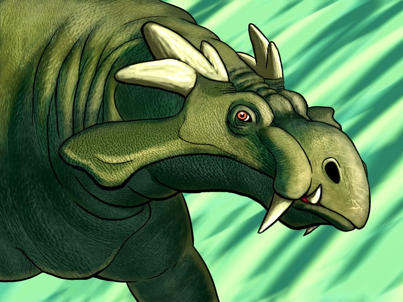 Эстемменозух (Estemmenosuchus uralensis)