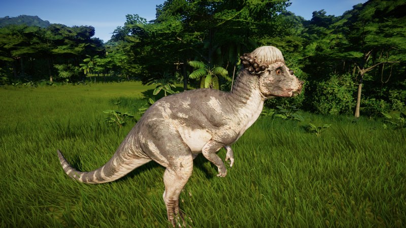 Jurassic World Evolution Пахицефалозавр