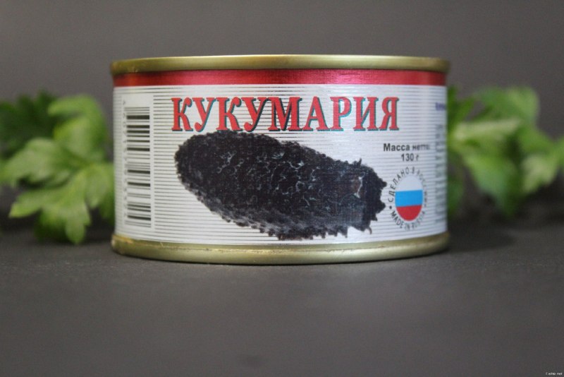 Морской огурец кукумария консервы