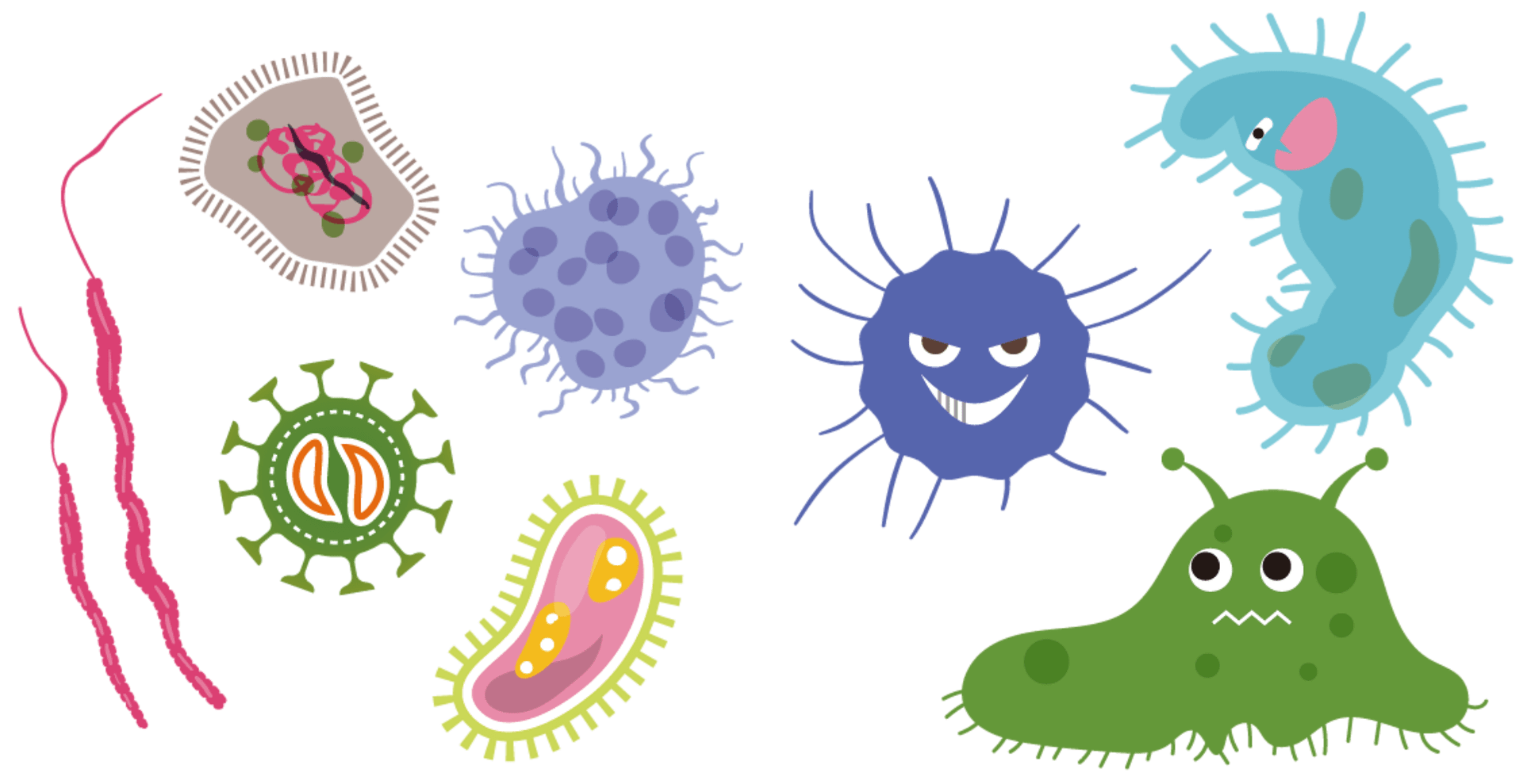 Вирусы бактерии микробы. Бациллы вирусы и микробы. Вирусы, микробы, бактерии, грибки. Бактерии грибки вирусы рисунок.