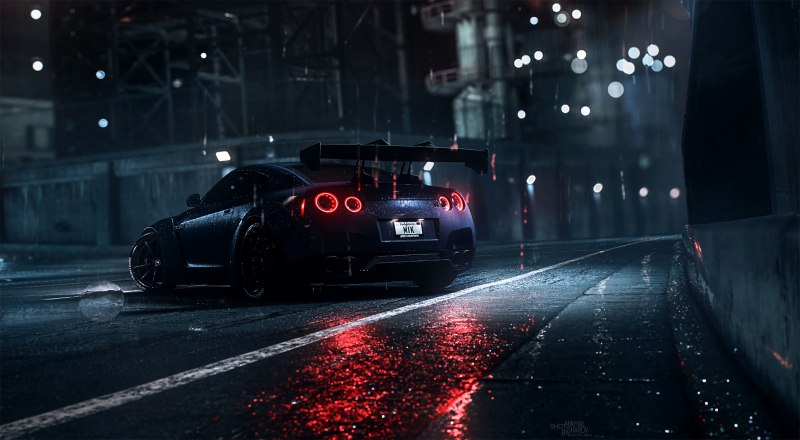 Nissan GTR 35 Night