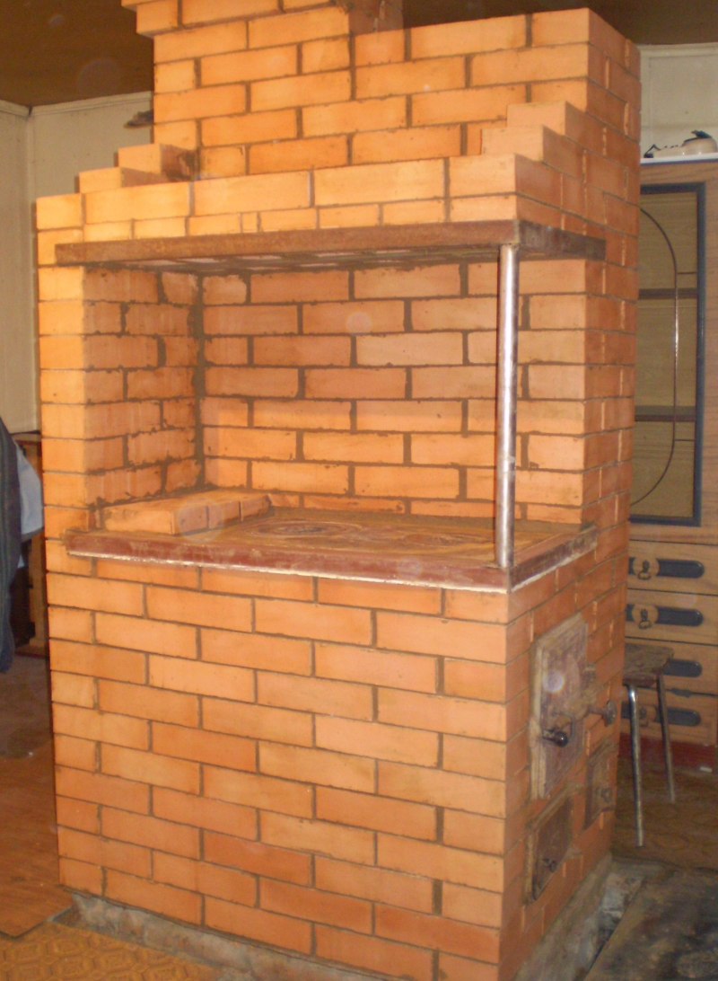 Печки для дома из кирпича