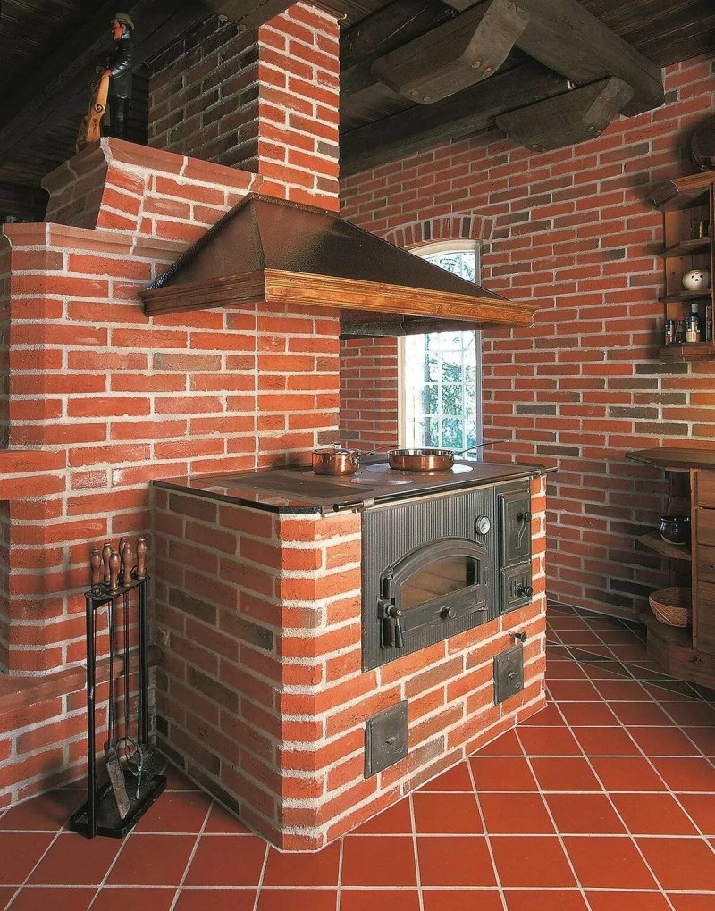 Кирпичная печь 1х1м
