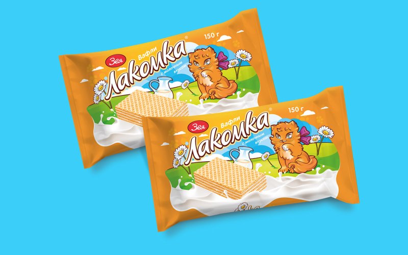 Вафли Лакомка