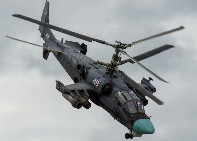 Вертолет ка-52 "Аллигатор"