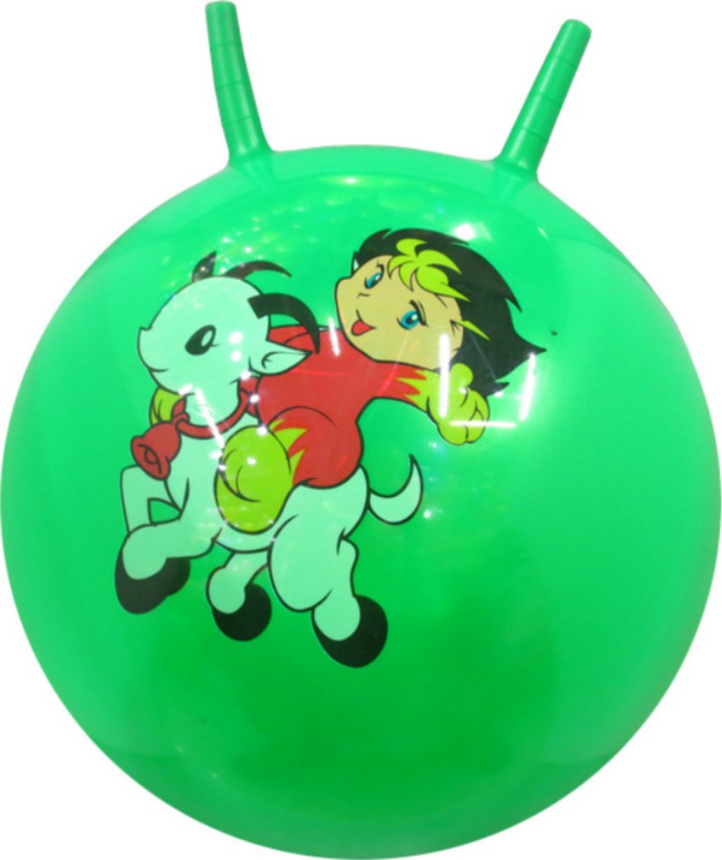 Мяч прыгун рожки 65см 141-213g