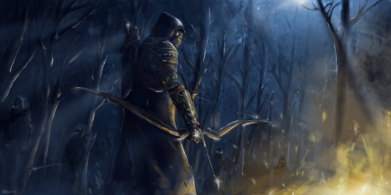 Elder Scrolls лучник
