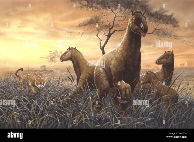 Extinction ungulates Art
