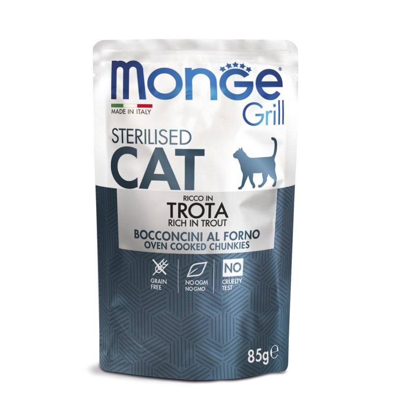 Monge Dog Grill Pouch паучи для собак говядина 100г