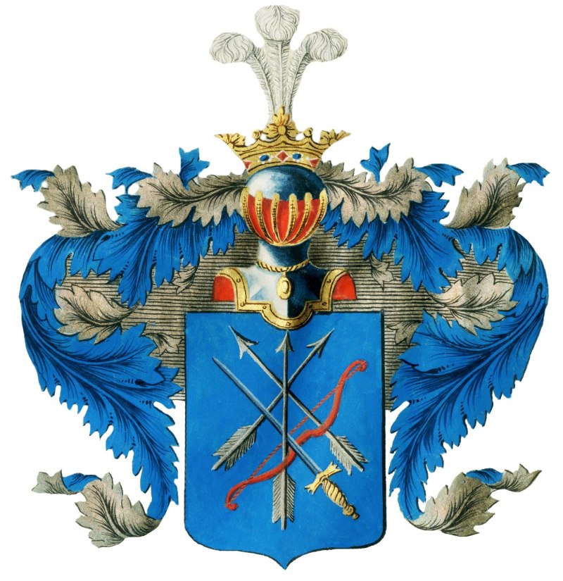 Дворянский герб Платова