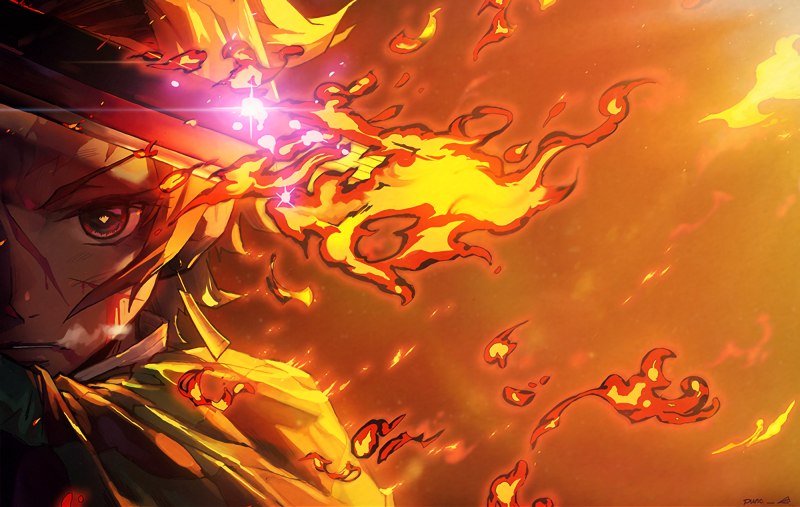 Demon Slayer Танджиро демон